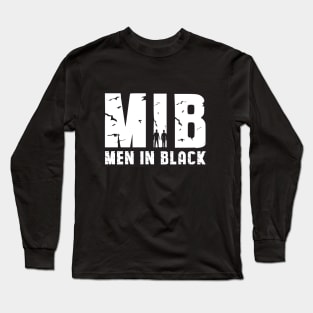 Men in black Long Sleeve T-Shirt